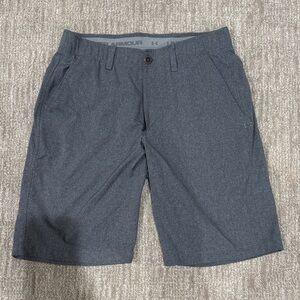 Under Armour Men's Charcoal Flat Front Shorts